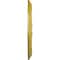 Ekena Millwork Roped Medway Ceiling Medallion (Fits Canopies up to 7 1/2"), 12 1/4"OD x 7 1/2"ID x 7/8"P, Rich Gold CM12MERGS - alternate 2